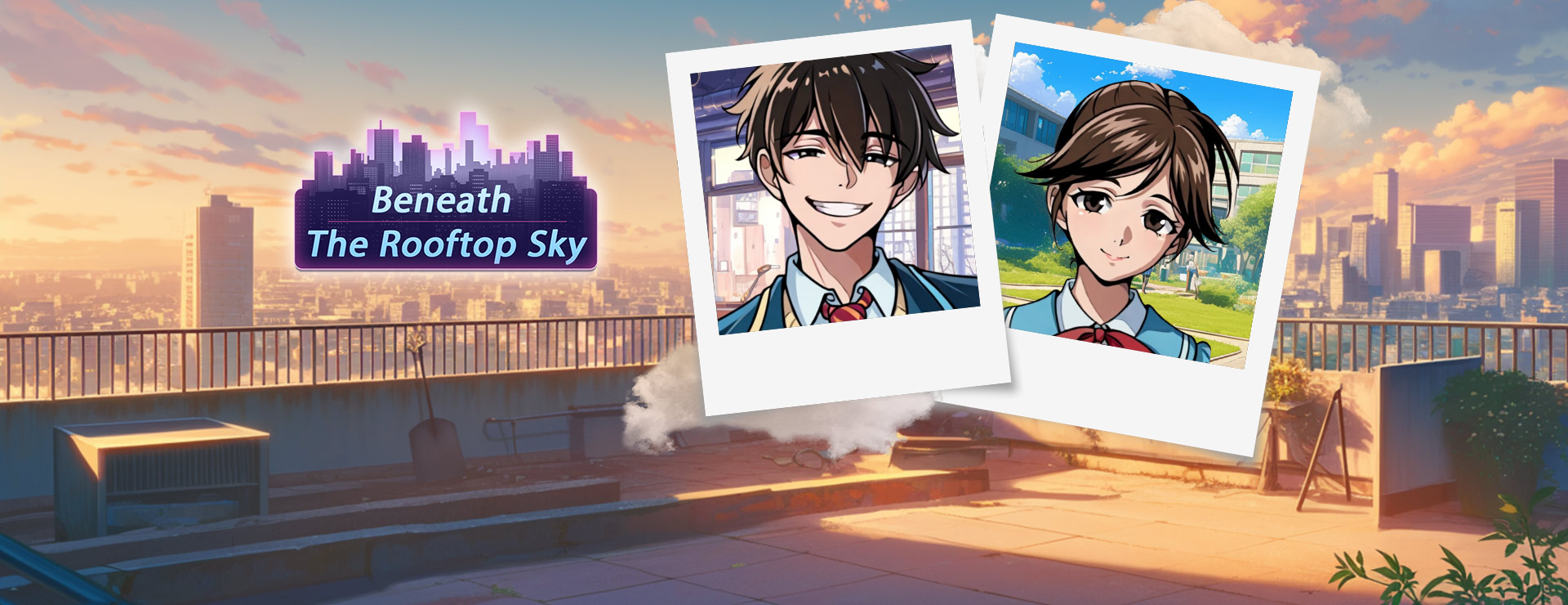 Beneath The Rooftop Sky - Visual Novel Game