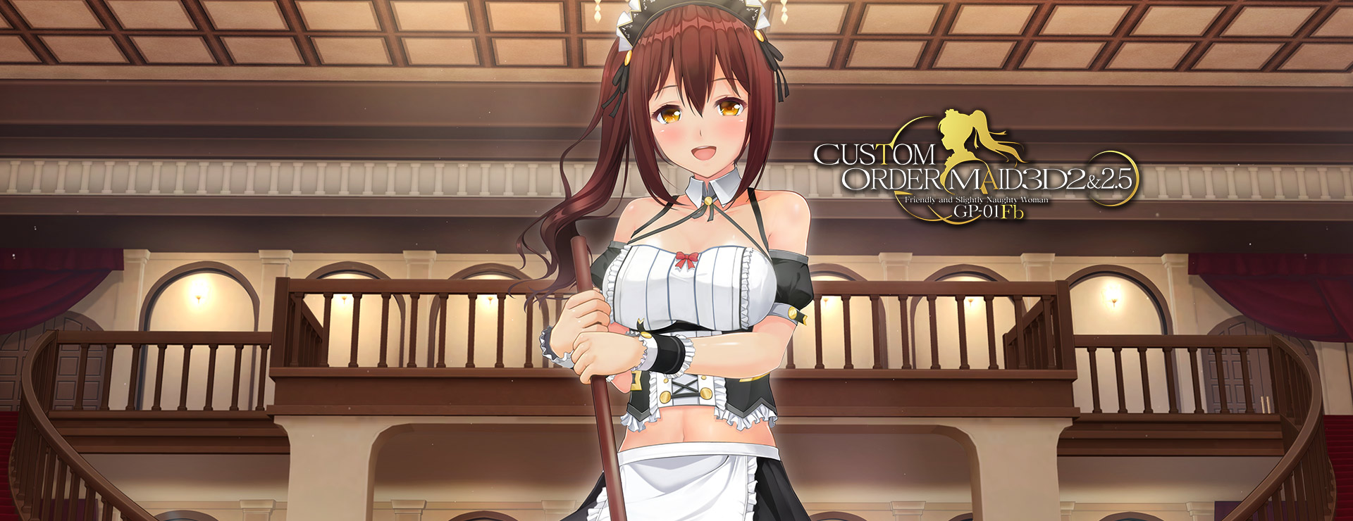 Custom Order Maid 3D2: Friendly and Slightly Naughty Woman GP-01Fb - Adventure Game