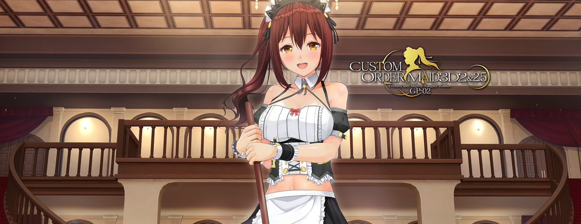 Custom Order Maid 3D2: Friendly and Slightly Naughty Woman GP-02 - Adventure Game