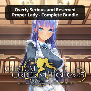 Custom Order Maid 3D 2: Overly Serious and Reserved Proper Lady Bundle Complete Bundle