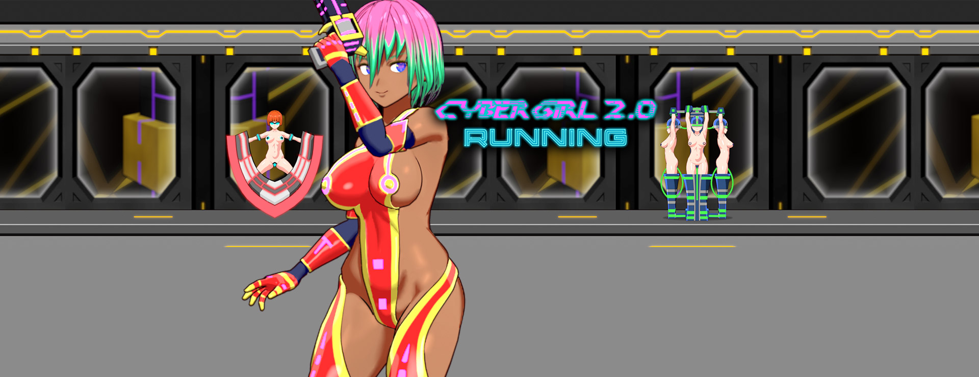 Cyber Girl 2.0 RUNNING - Action Adventure Game