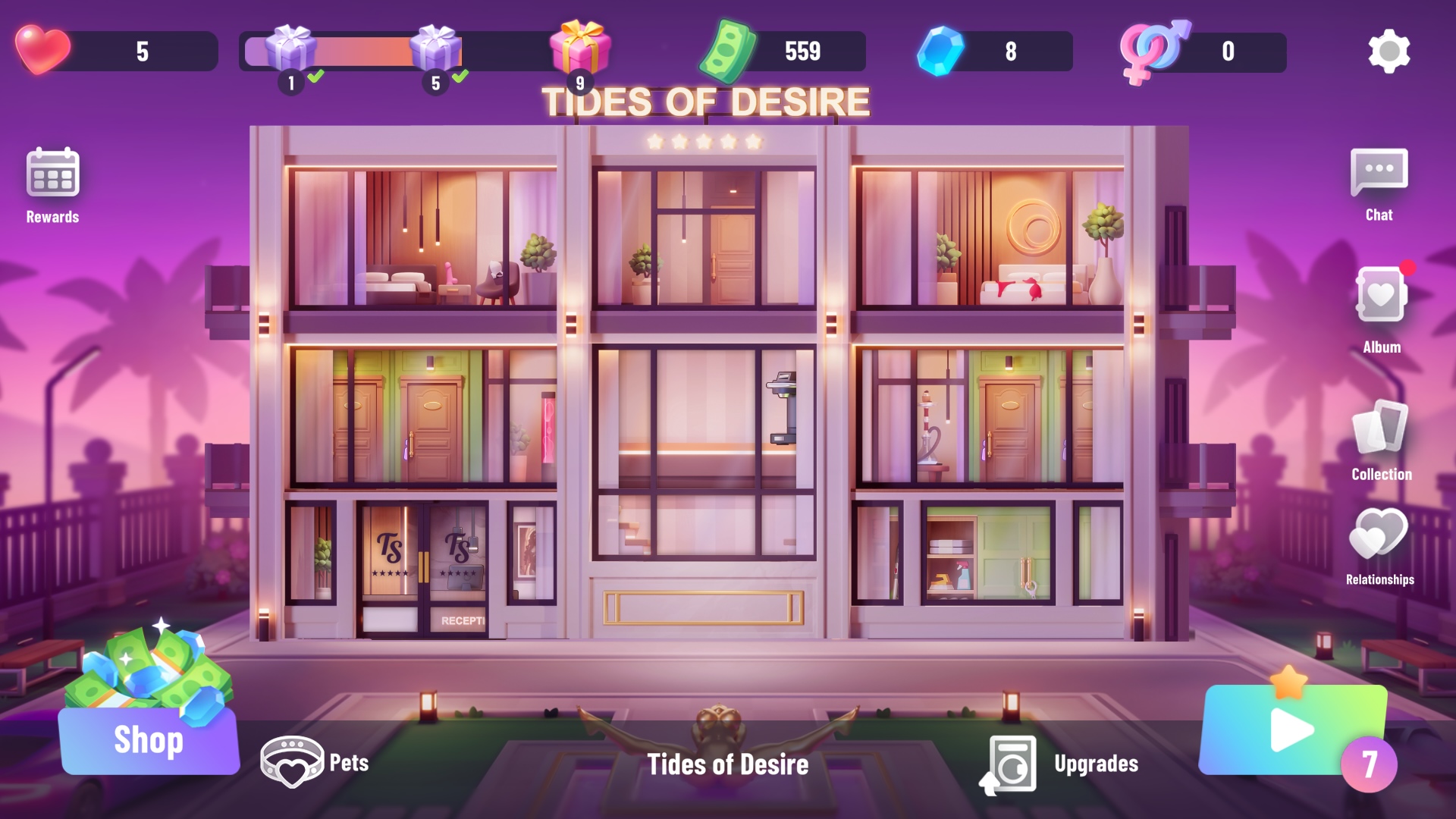 Desire Inn screenshot