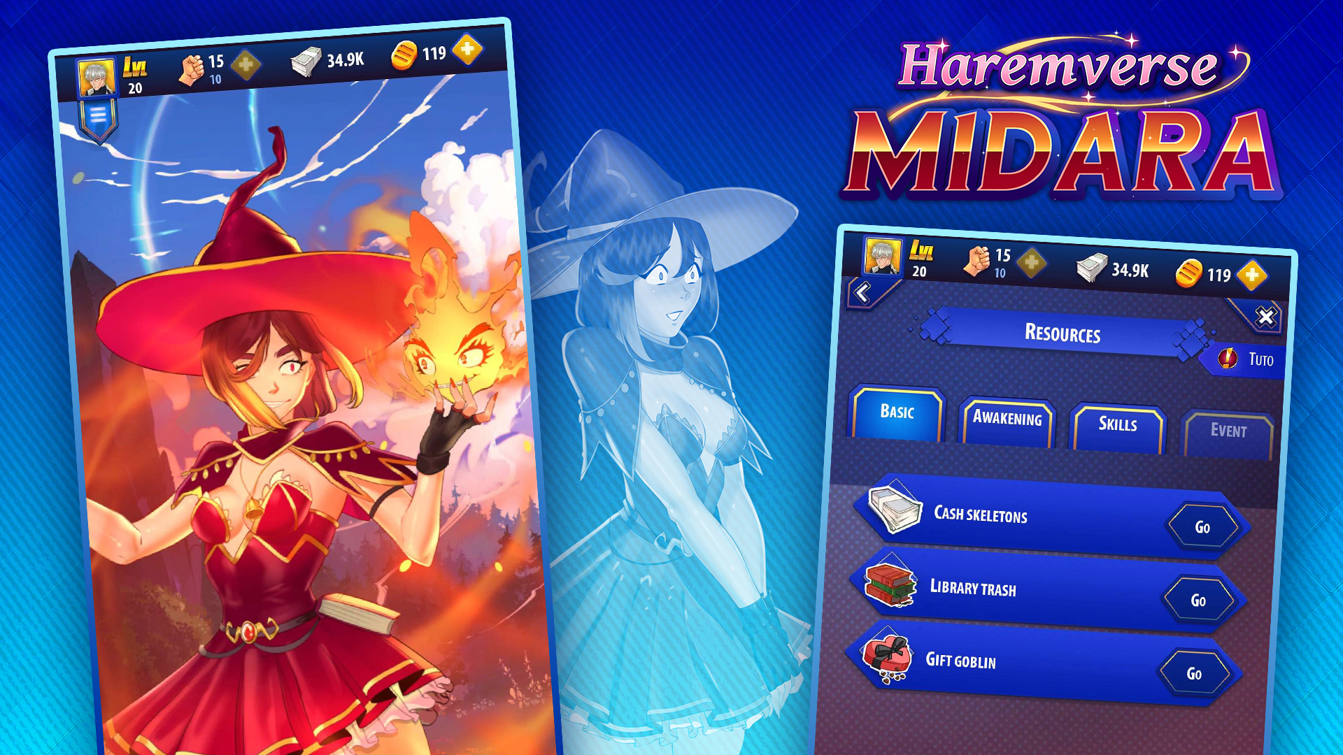 action-adventure遊戲 - HaremVerse Midara