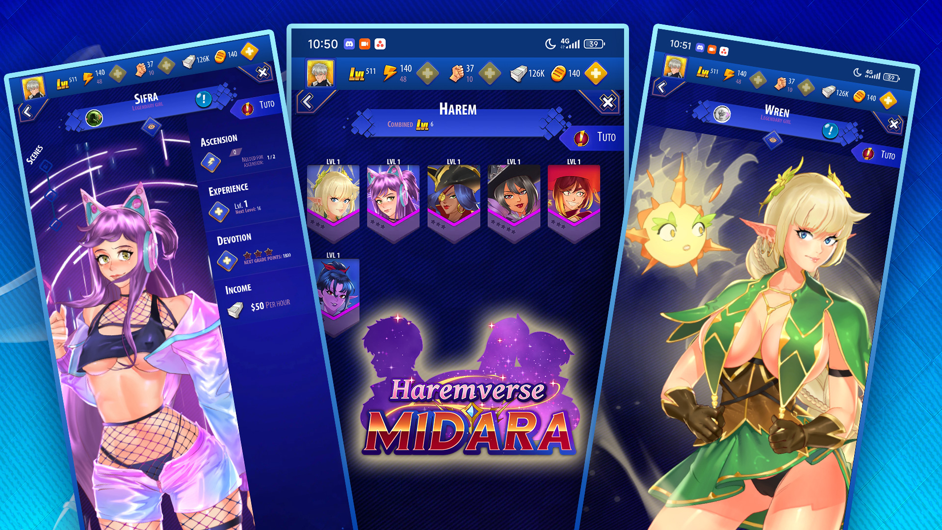 HaremVerse Midara screenshot