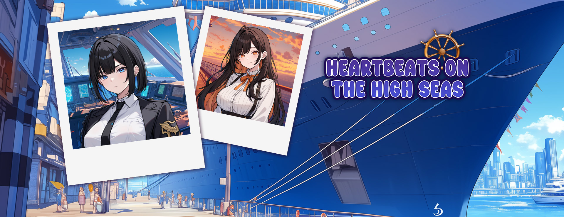 Heartbeats on the High Seas - Visual Novel Game