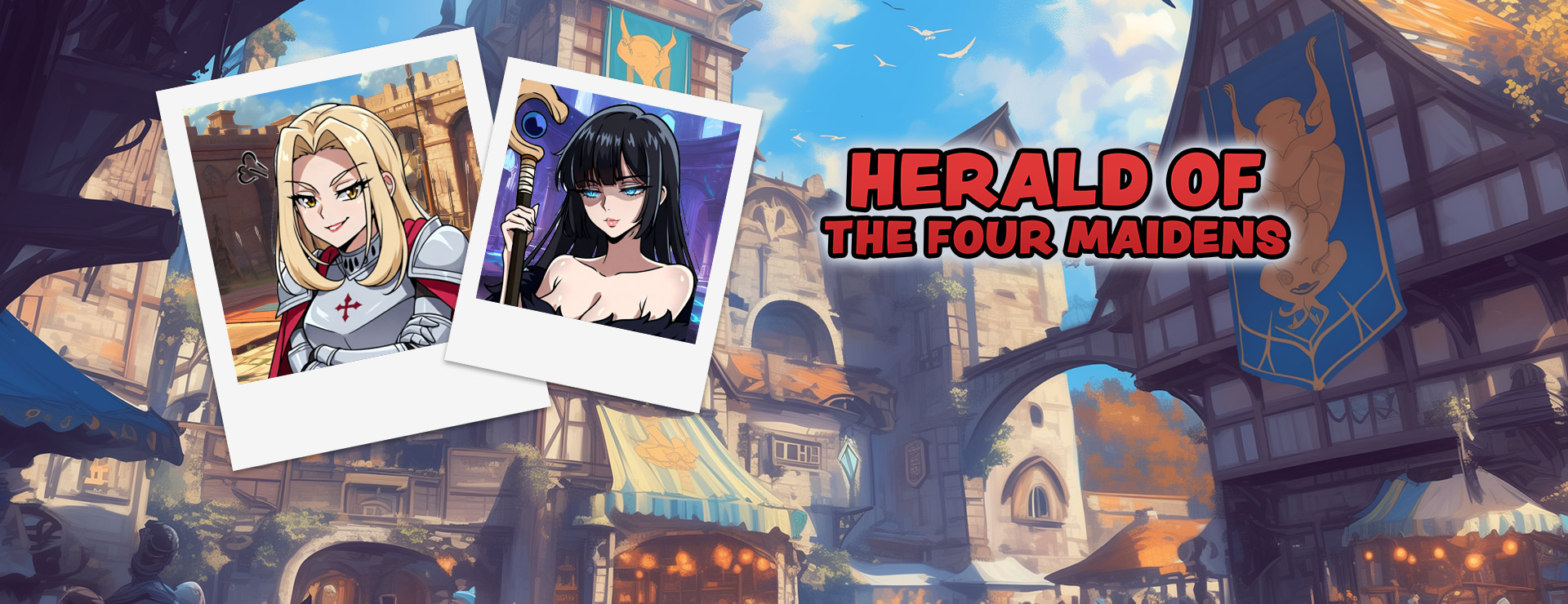 Herald of the Four Maidens - Powieść wizualna Gra