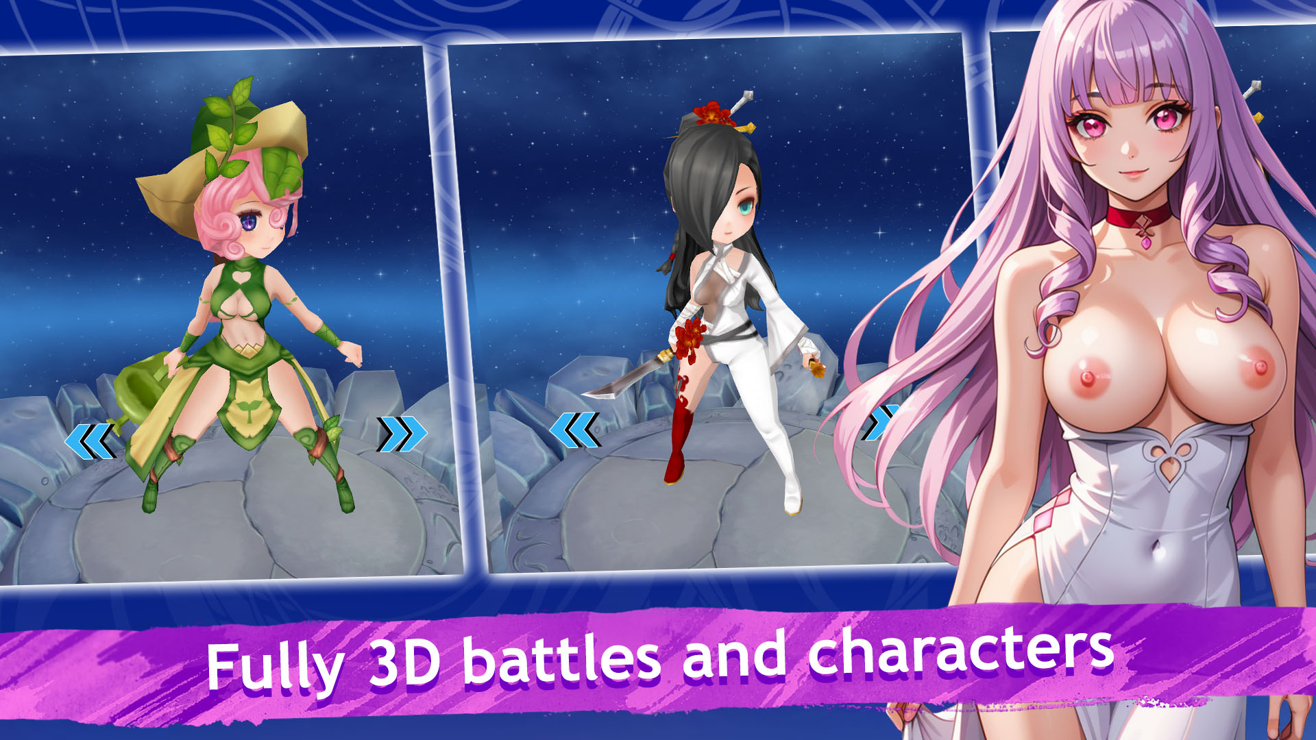 Horny Waifu: Kaiju Strike screenshot
