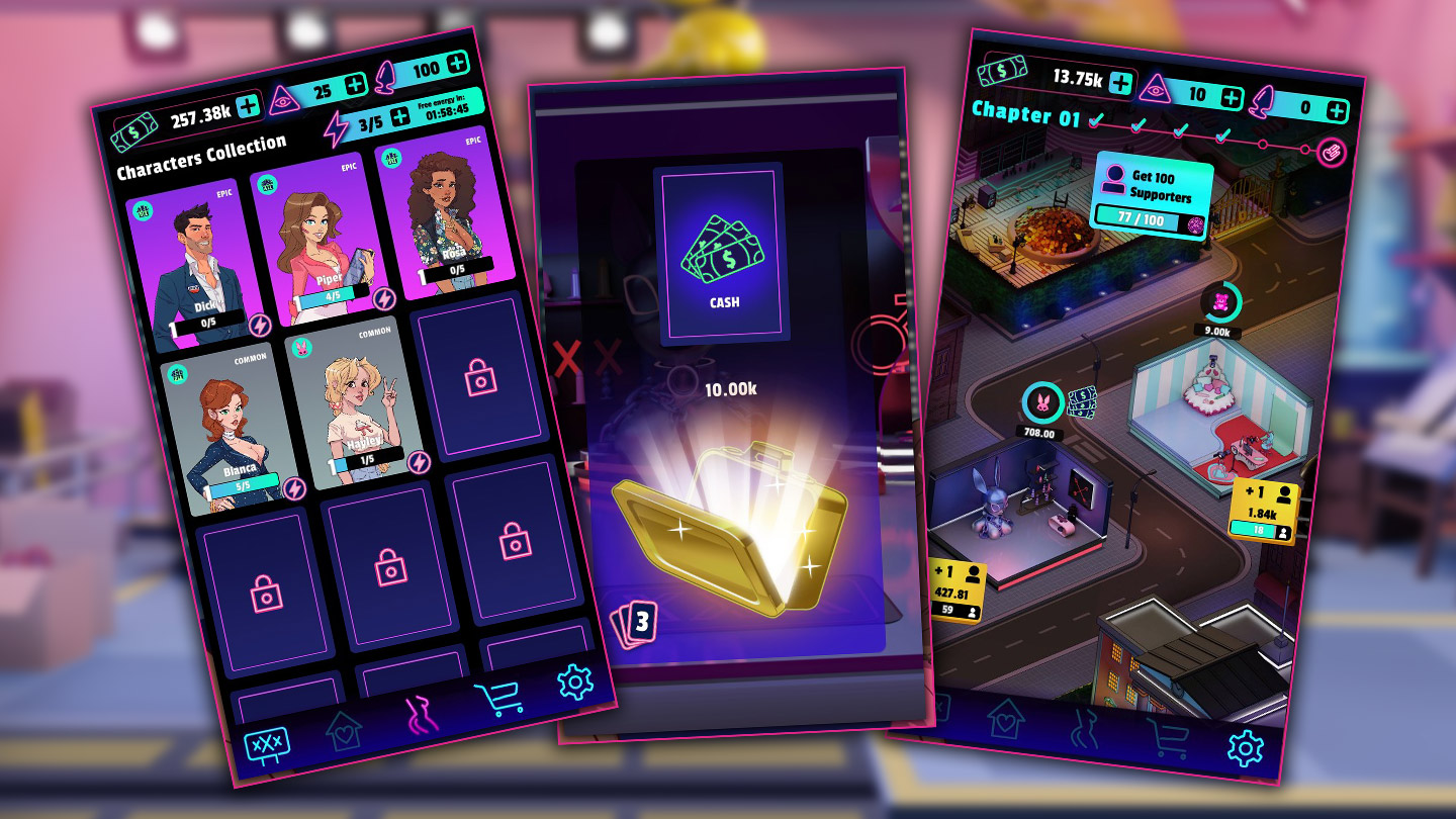 Graj casual Gra - Kink Inc. na stronie Nutaku casualGra - Kink Inc.