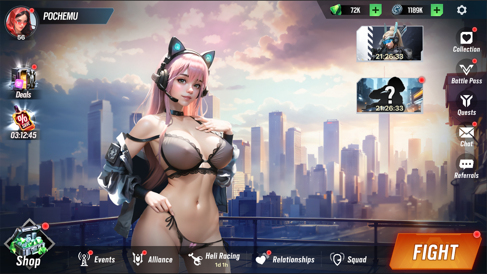 Lust Goddess - Strategy Sex Game with APK file | Nutaku