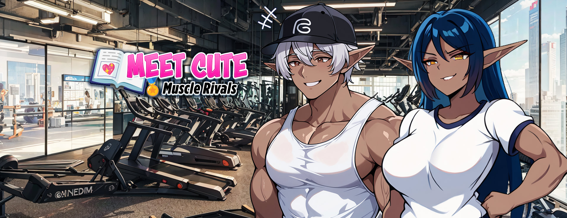 Meet Cute: Muscle Rivals (SFW) - Roman Visuel Jeu