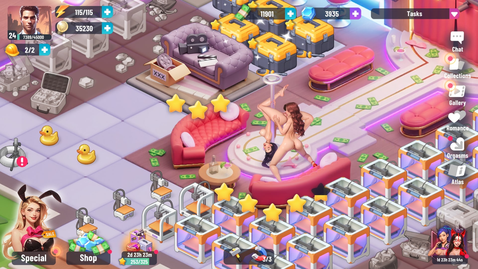 Passion Industry - Dating Sim Sex Game with APK file | Nutaku