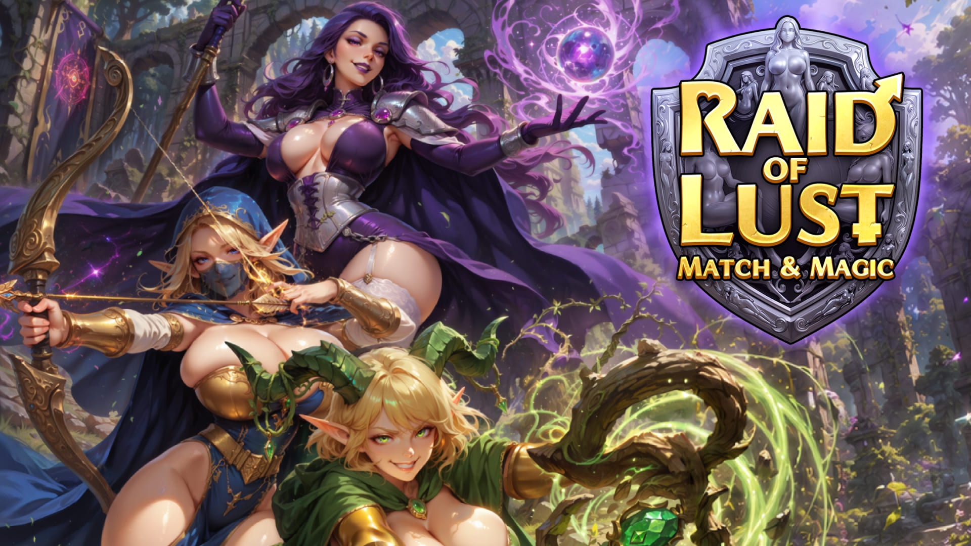 casual遊戲 - Raid of Lust: Match & Magic