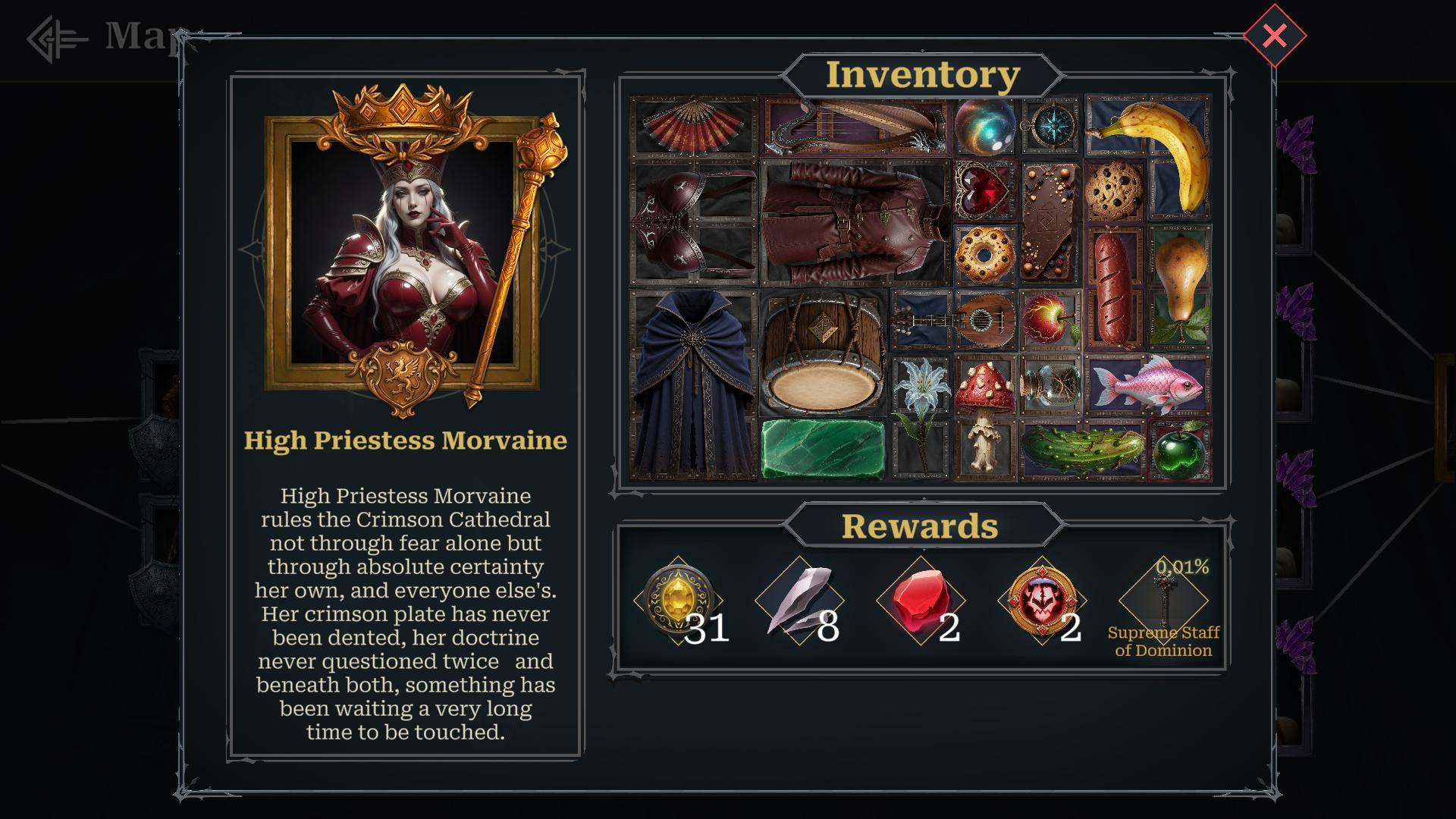 Sexventory screenshot