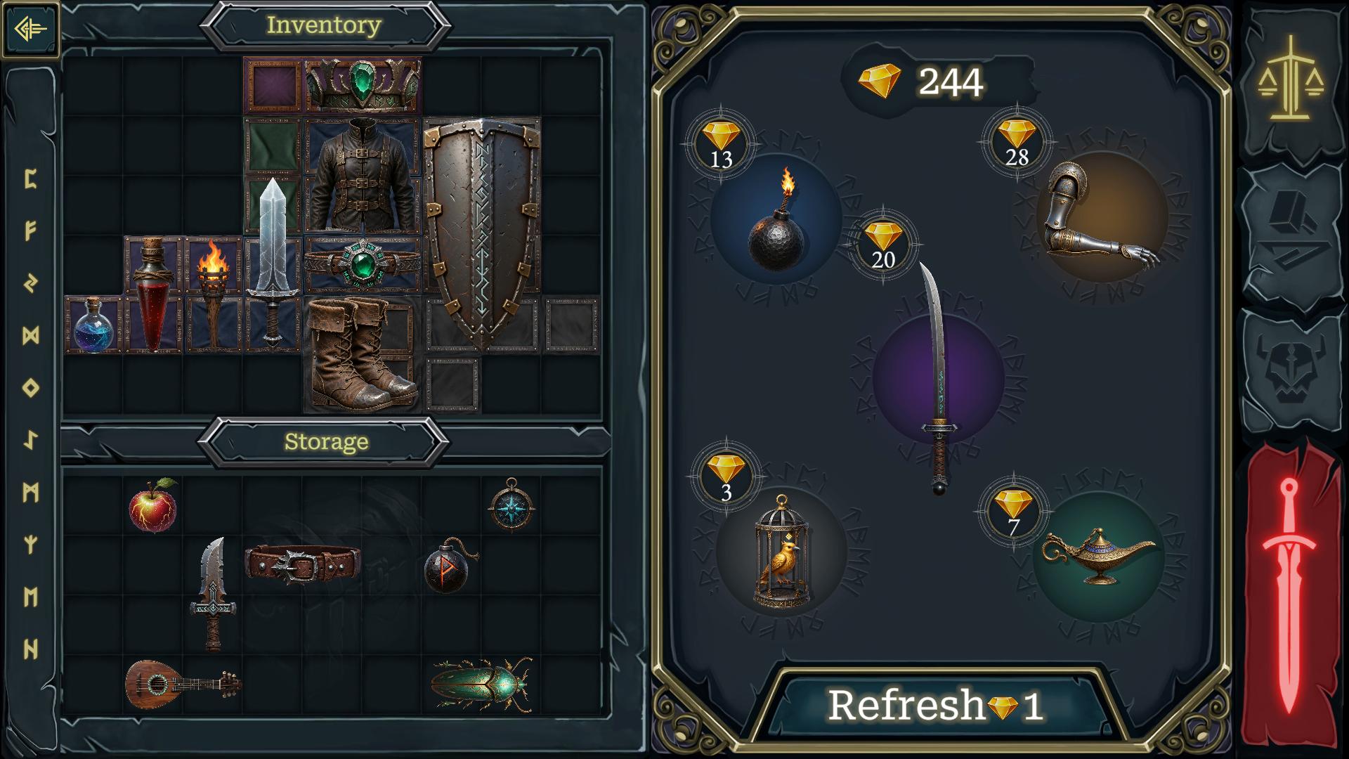 Sexventory screenshot