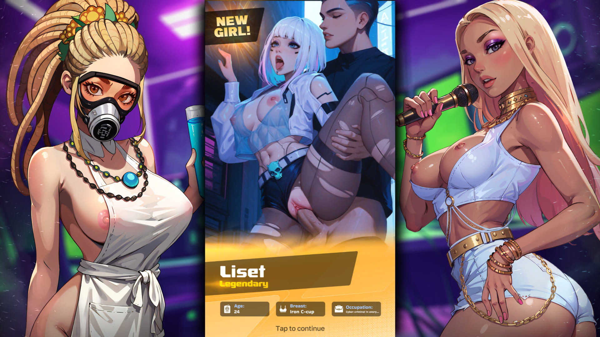 Slut Squad - Idle Sex Game with APK file | Nutaku