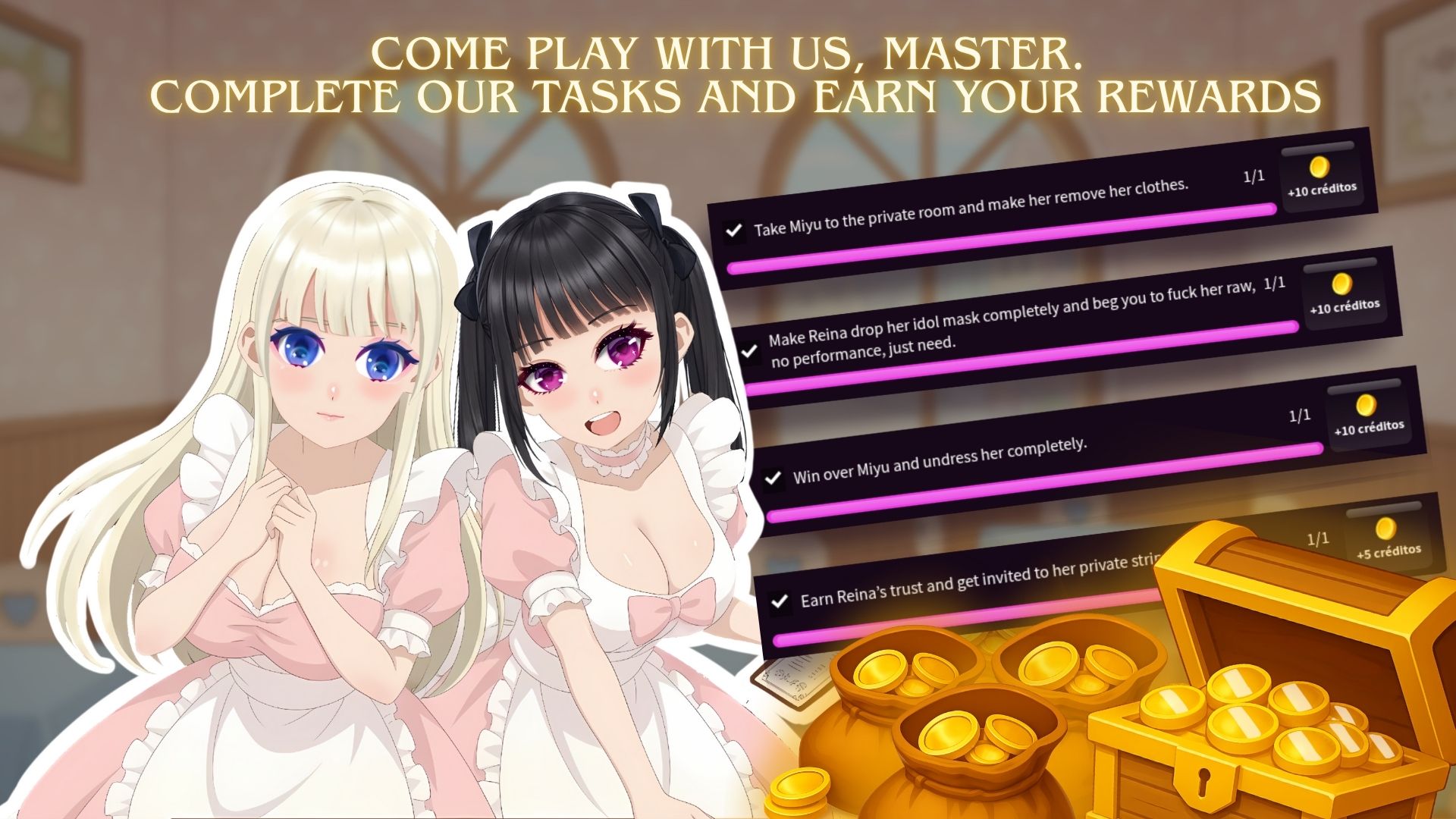 Sugar & Cream: A Roleplay Passion Story screenshot