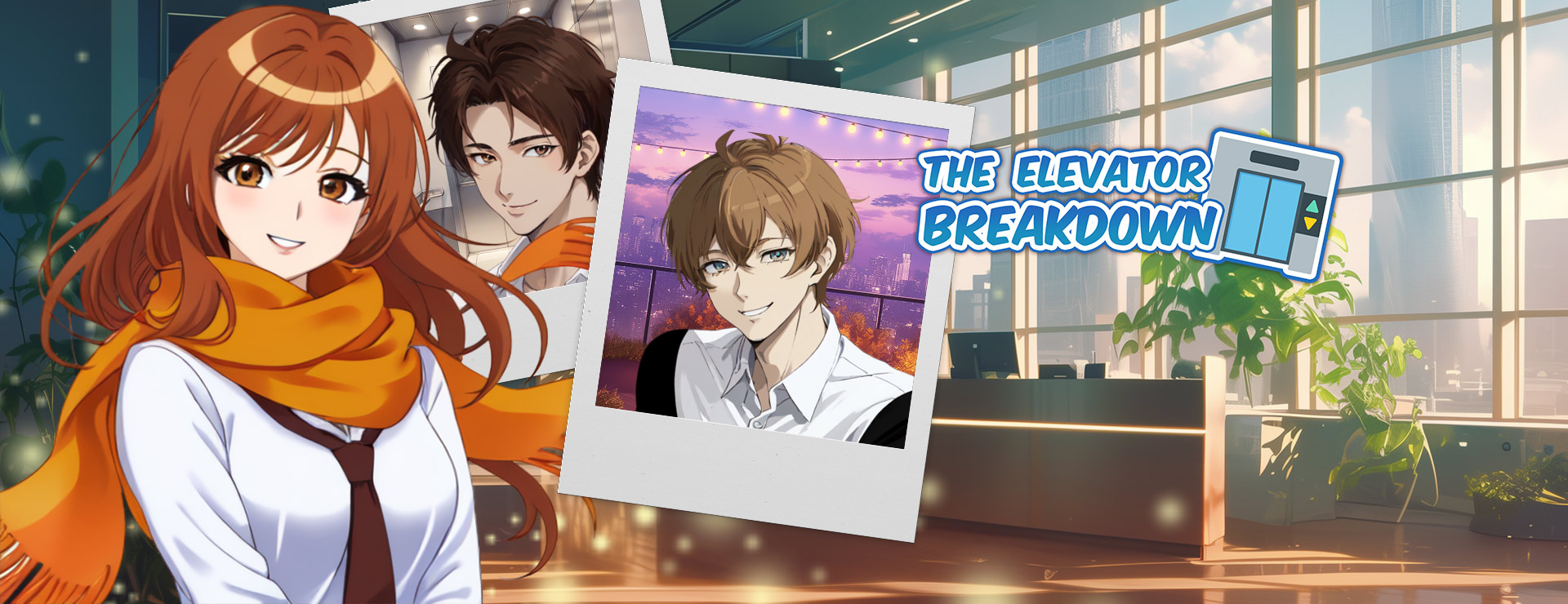 The Elevator Breakdown - Visual Novel Game