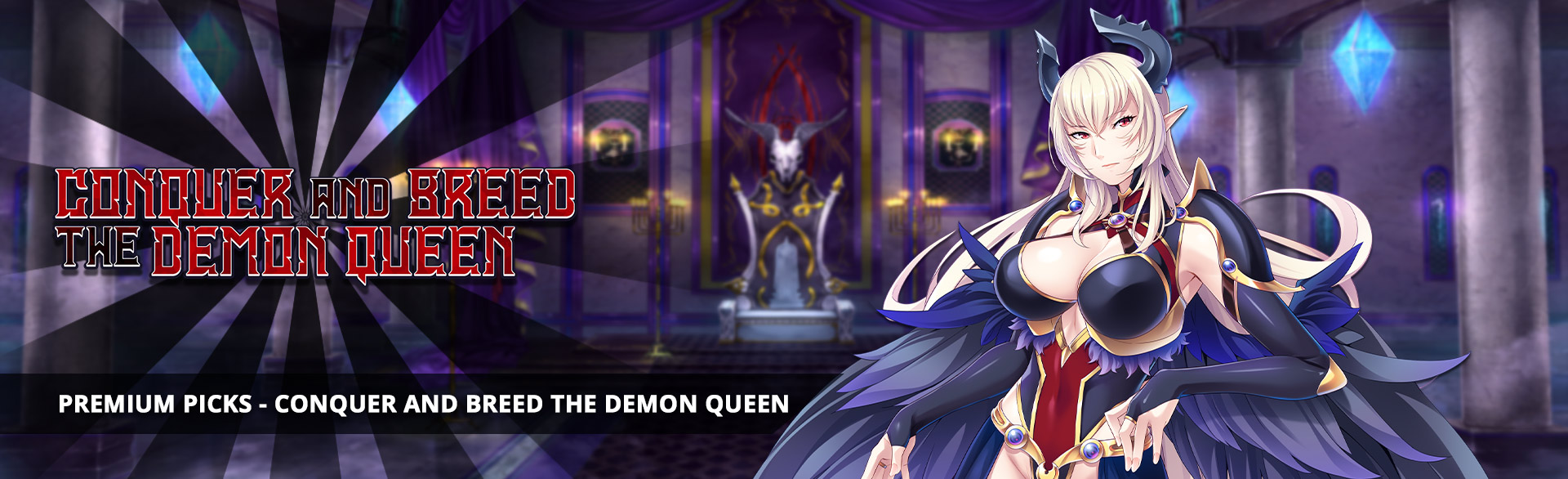 Premium Hentai Game Conquer and Breed the Demon Queen.