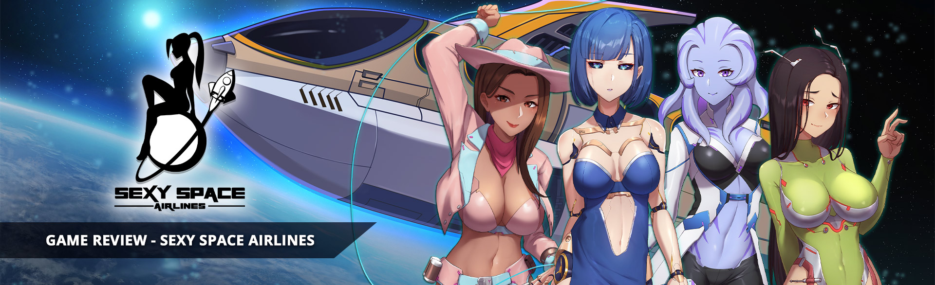 Casual Idle Dating Sim Sexy Space Airlines
