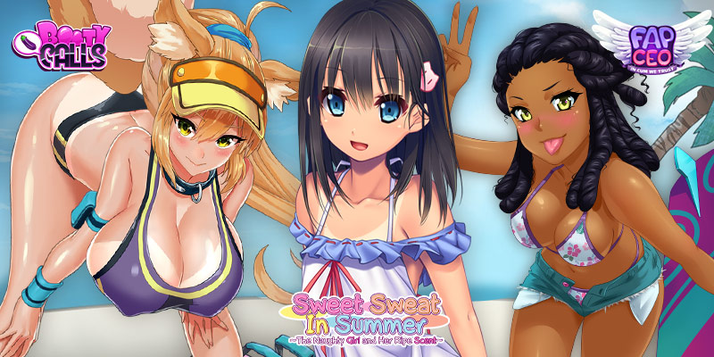 Grafika przedstawiająca różne tanlines waifus z popularnych gier