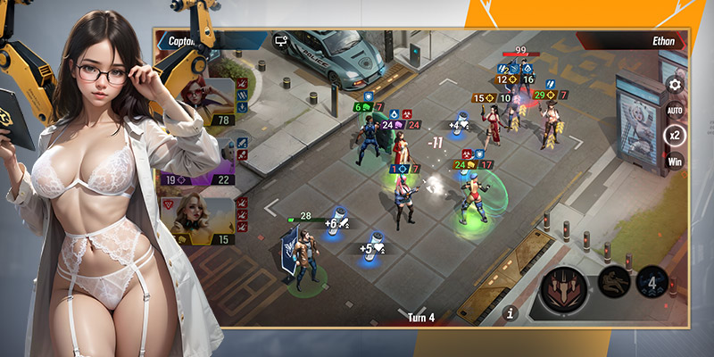 Obraz przedstawiający zabawną i skomplikowaną rozgrywkę w Lust Goddess