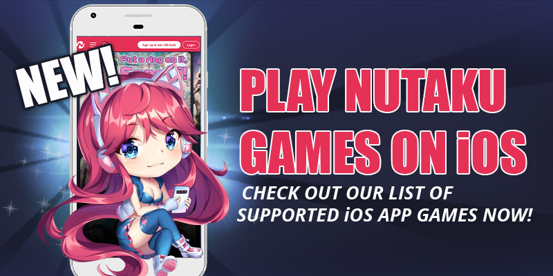 图片显示的是 iOS 手机中的 Nutaku-tan