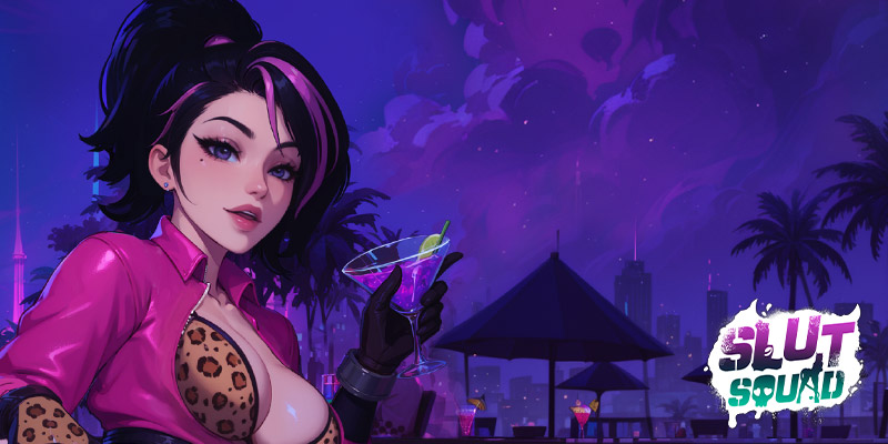 Image montrant l'une des filles du jeu Slut Squad