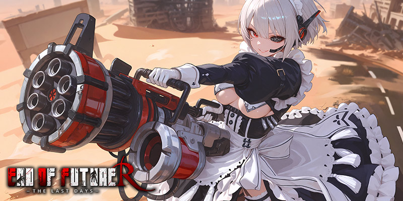 Image montrant l'une des filles badass qui peuvent vous rejoindre au combat dans End of Future Past.