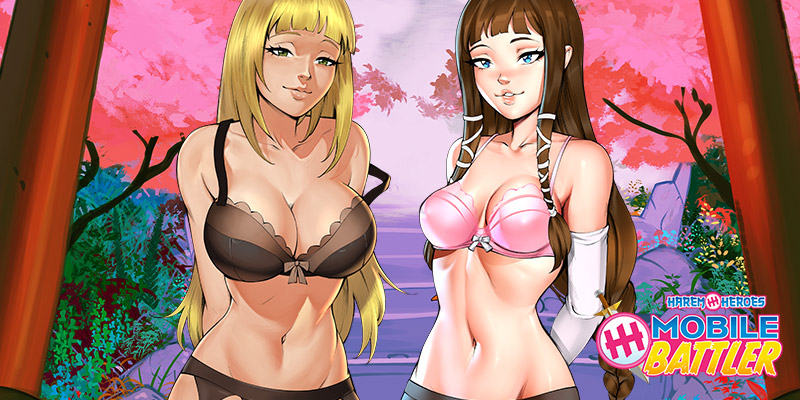 Harem Heroes Mobile Battlerで出会う2人の変態少女