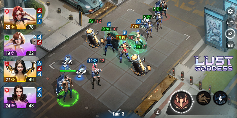 Un poco de la jugabilidad del muy popular juego Lust Goddess